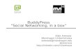 Buddypress: Social Networking, in a Box