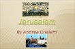 Andrea C.- Jerusalem Presentation
