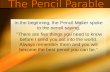 Pencil parable presentation2