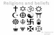 Religions and beliefs