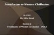 Western Civilization Lecture 2