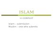 Intro to islam