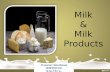 Milk & milk product