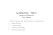 Media key terms