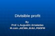 Divisible Profit Unit 16