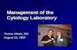 Management of the cytology laboratory