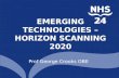 Parallel Session 3.1.1 Emerging Technologies - Horizon Scanning