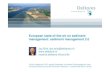 La gestione dei sedimenti: la situazione in Europa