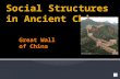 Social structures in ancient china