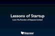 Lessons of Startup