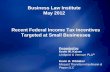 Kaiser - Small Bus Tax Incentives (2012)