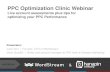 PPC Optimization Clinic — Webinar