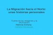 La Migración hacía el Norte: unas historias personales Fuente de las imágenes y la información: Patricia Fortuny CIESAS Peninsular.