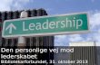 Den personlige vej mod lederskabet - motivation, afklaring og (biblioteks)ledelse i dagligdagen