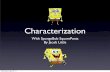 SpongeBob Characterization