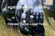 Legal observer training