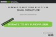 20 Donate Buttons for Your Email Signature