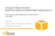 Building Highly Scalable Web Applications