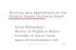 Developing and Deploying Java applications on the Amazon Elastic Compute Cloud (CloudCon East 08)