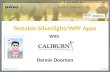 Building testable Silverlight and WPF applications wih Caliburn Micro