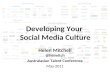 Developing your social media culture