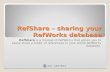19 ref share 2.0 – sharing your refworks database
