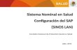Julio, 2011 Sistema Nominal en Salud Configuración del SAP (SINOS LAN) Sistema Nominal en Salud Configuración del SAP (SINOS LAN) Comisión Nacional de.