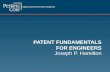 Patent Fundamentals for Engineers