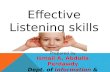 Effective listening skills by ismail abdulrahman abdulla
