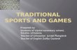 Traditional sports and games lit