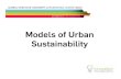 Models Of Urban Sustainability