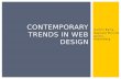 Contemporary Trends In Web Design