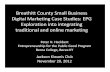Breathitt County KY Small Business Digital Marketing Case Studies: EPG Exploration into Integrating Traditional and Online Marketing  11.2012