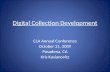 CLA Digital Collection Development