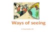 Ways of seeing: theology, culture,spirituality, cinema (LMU course 11/13