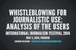 Ijf14 whistleblowing for journalistic use