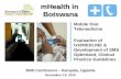 mHealth in Botswana Mobile Oral Telemedicine