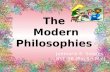 The modern philosophies by joem