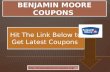 Benjamin moore coupons