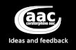 CAAC Vision 2014, Ideas & Priorities