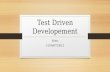 Test driven developement