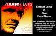 Earned value in five easy pieces