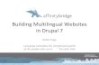 Building Multilingual Websites in Drupal 7