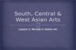 South, central & west asian arts