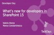 What's new for Developers in SharePoint 2013