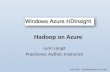 Hadoop on Azure
