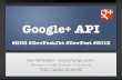 Google+ API (2012)