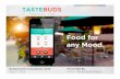 TasteBuds: Product Development