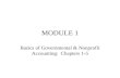 MODULE 1 Basics of Governmental