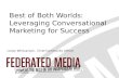 Federated Media Publishing - Best of Both Worlds: Leveraging Conversational Marketing for Success